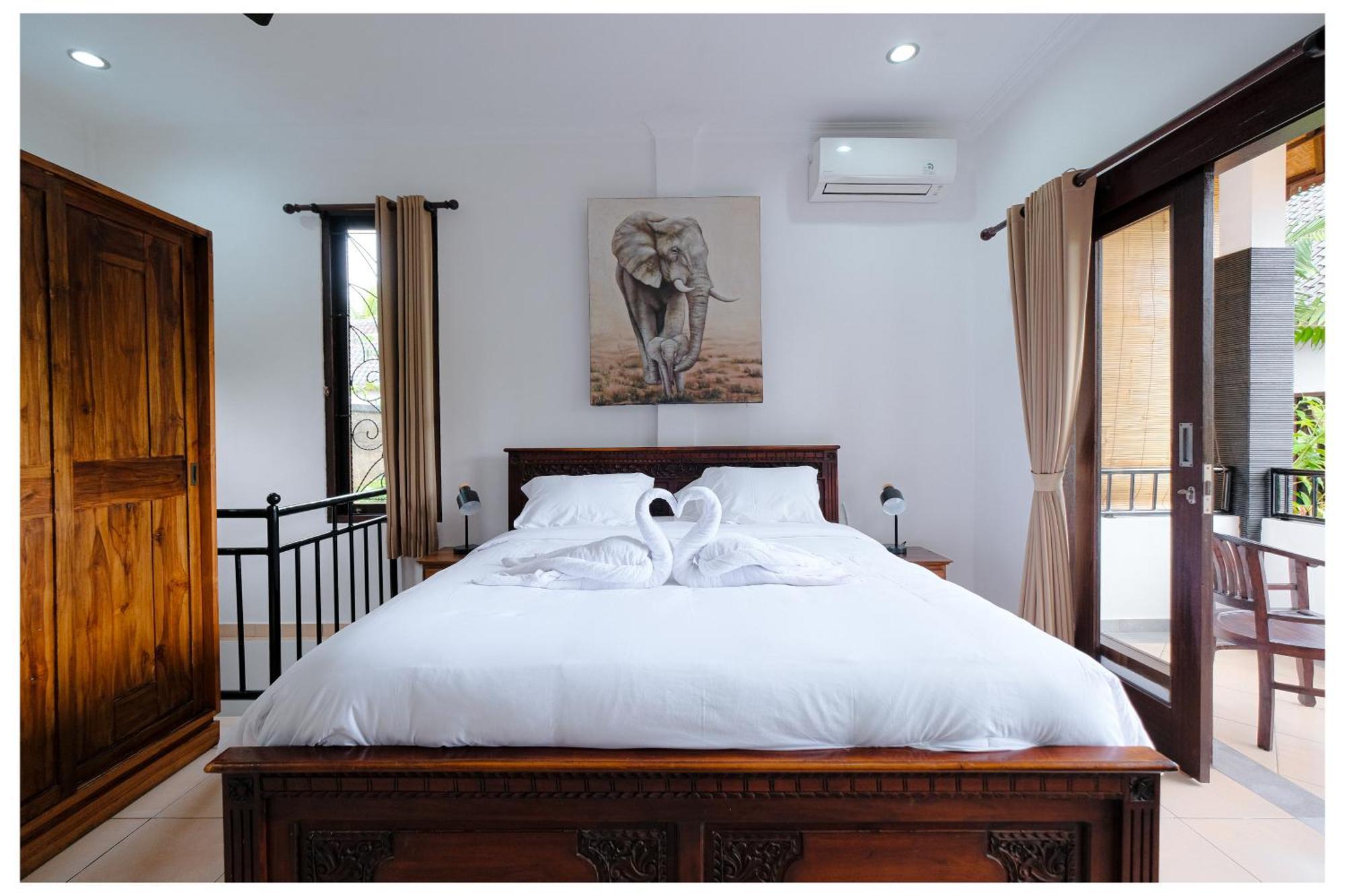 ウブド Wegy House-3Br In Udub With Pool And Jungle Viewヴィラ エクステリア 写真